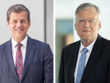 v.l.n.r.: Eckhard Forst, Raimund Röseler
